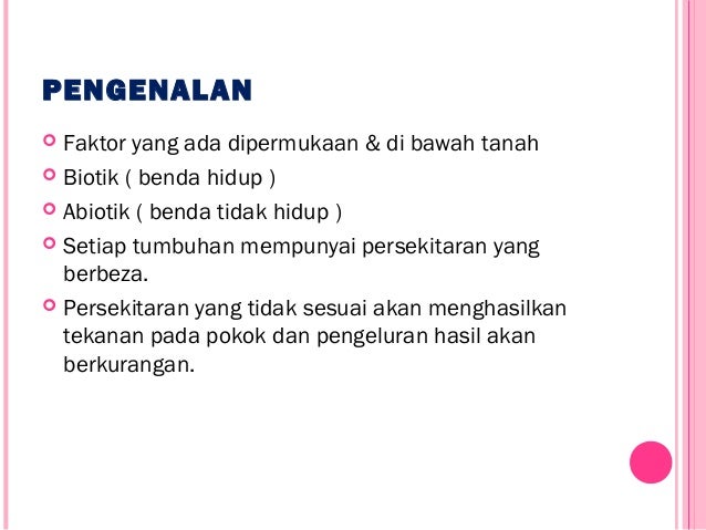 Hasil Tanaman In English