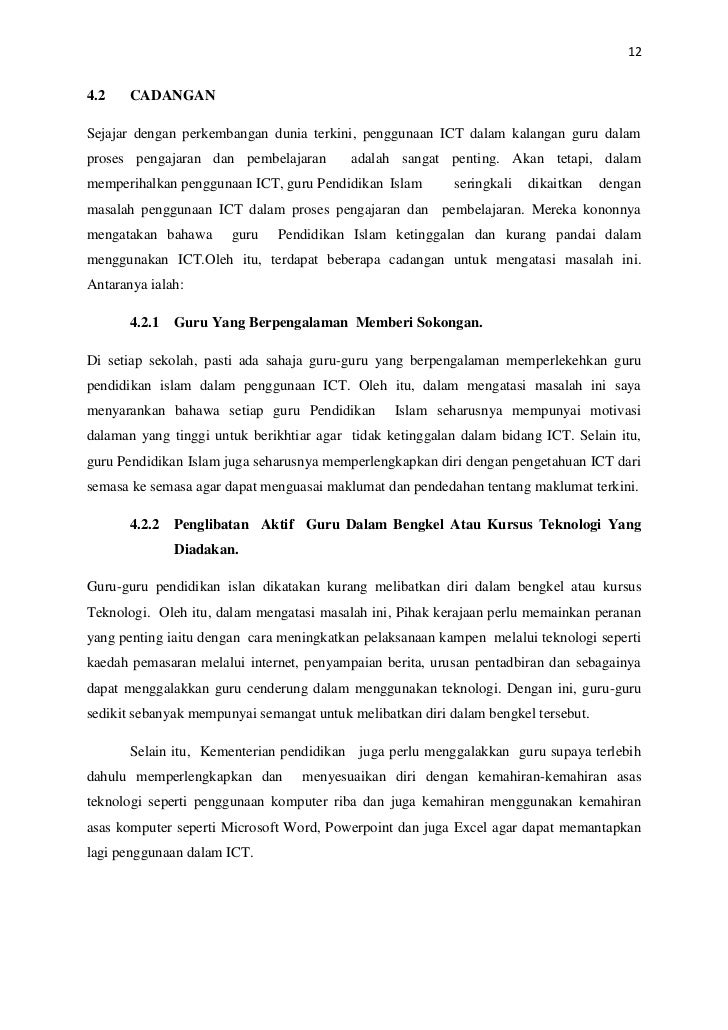 Faktor Faktor Yang Menghalang Penggunaan Ict Dalam Lalangan Guru Guru