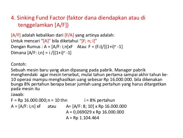 Faktor Dan Nilai Uang