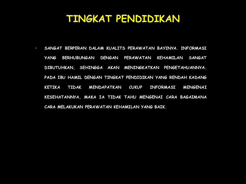 Faktor –faktor yang mempengaruhi kehamilan