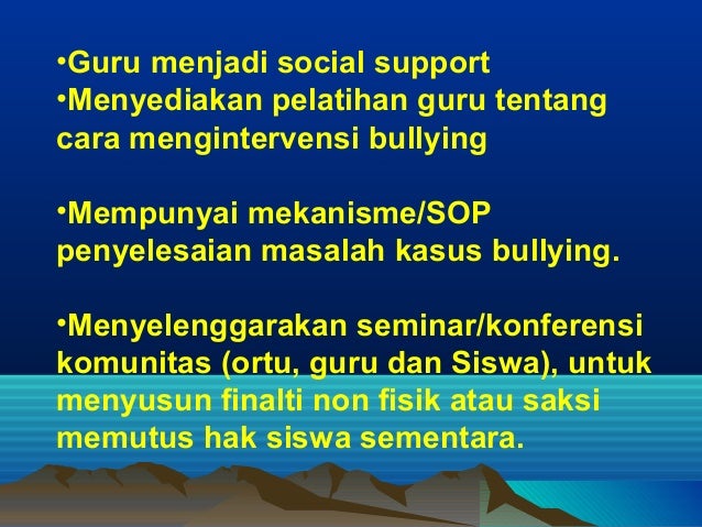 Faktor penyebab kekerasan di lingkungan sekolah 2003 Faktor penyebab kekerasan di lingkungan sekolah 2003