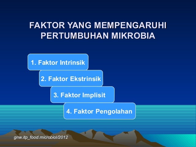 Faktor Pertumbuhan
