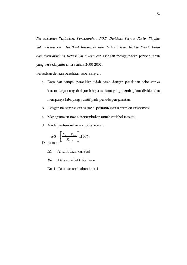 Faktor Price Earning Ratio Saham Faktor Price Earning Ratio Saham