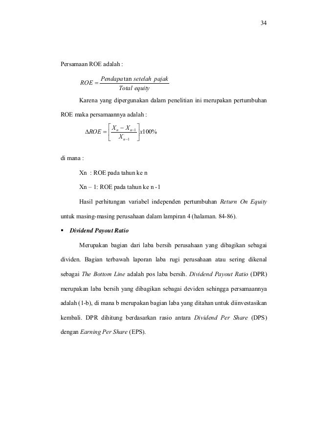 Faktor Price Earning Ratio Saham Faktor Price Earning Ratio Saham
