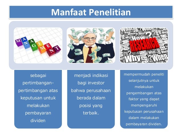 Faktor yang mempengaruhi keputusan pembagian dividen