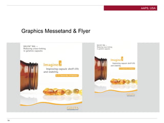 14 
AAPS, USA 
Graphics Messetand & Flyer 
 