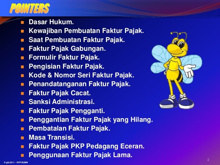 Faktur pajak 2010 (per 13&65 2010 & se-50-2011)