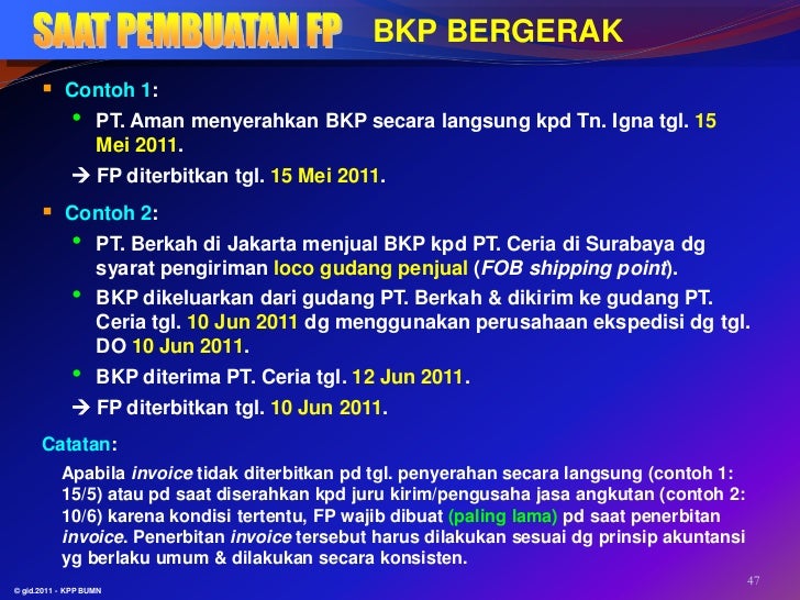 Faktur pajak 2010 (per 13&65 2010 & se-50-2011)