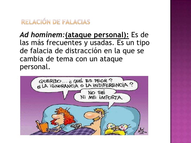 Falacias