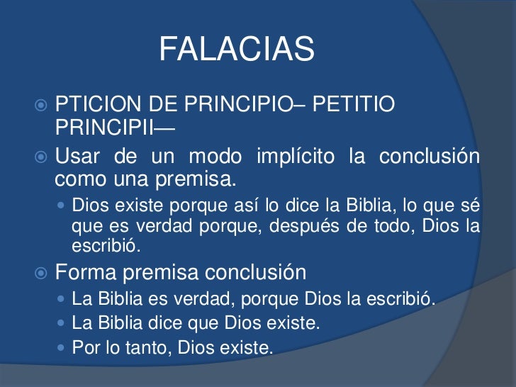 Falacias parte 2 Falacias parte 2