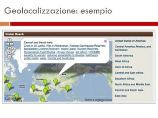 Geolocalizzazione: esempio 