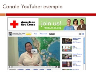 Canale YouTube: esempio 