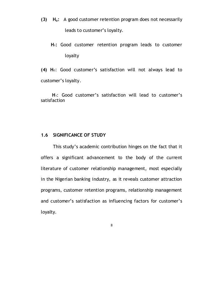 Literature review on customer loyalty programs