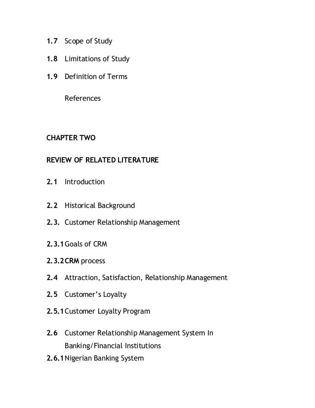 Literature review on customer loyalty programs