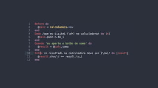 Falando sobre testes automatizados