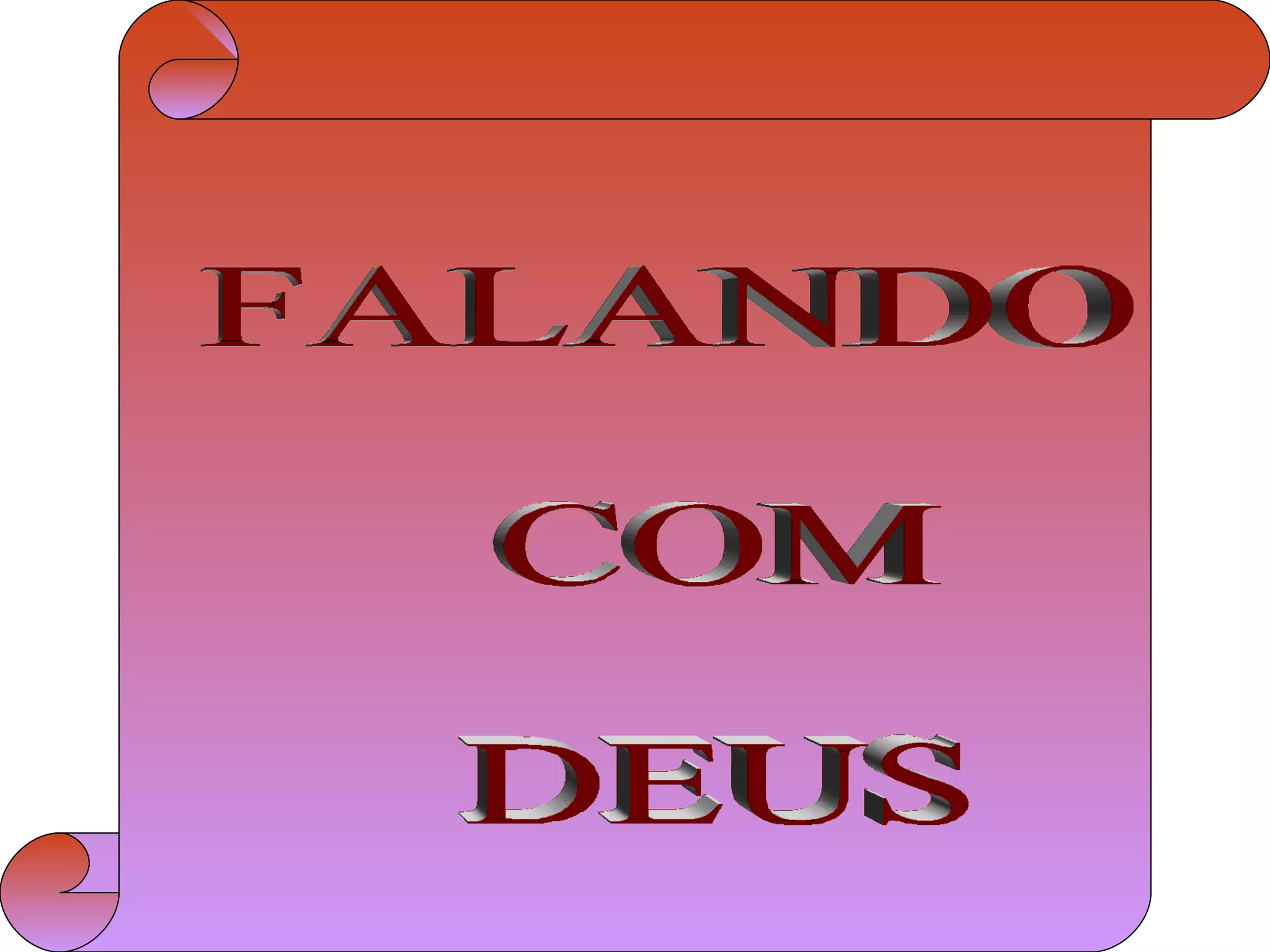 FALANDO COM DEUS