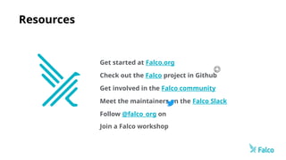 kubernetes security with falco & falco talon | PPTX