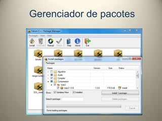 Gerenciador de pacotes
 