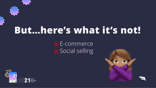 State of social commerce in 2021.
 