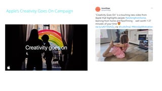 Apple’s Creativity Goes On Campaign
 