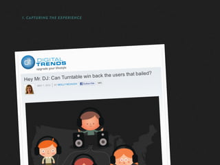 1. CAPTURING THE EXPERIENCE
 