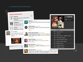 1. CAPTURING THE EXPERIENCE
 