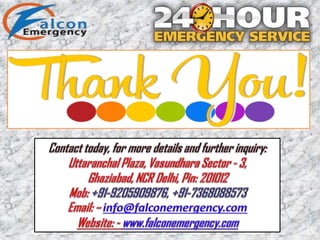 Falcon Train Ranch Falcon Train Ambulance in Ranchi and Guwahati Provides Proper ICU ...