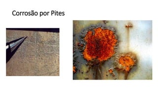Corrosão por Pites
 