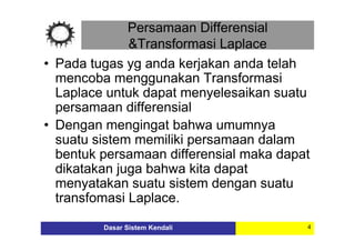 Fundamentals of Control Systems: Transfer Functions and Block Diagram ...