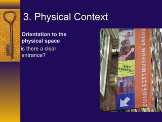 Museum Experience as defined by John Falk & Lynn Dierking 2013 | PPT