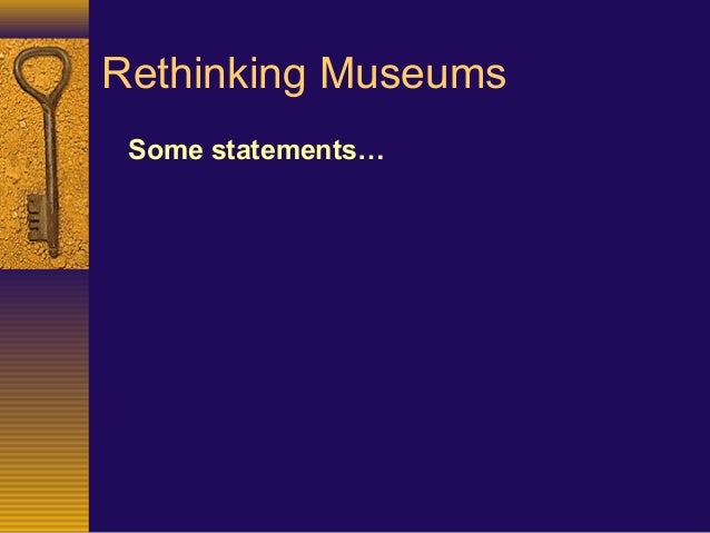 Museum Experience as defined by John Falk &amp; Lynn Dierking 2013