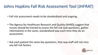 Ahrq Fall Risk Fall prevention presentation slides file | PDF