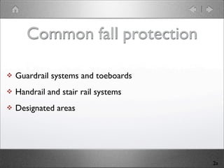 Fall Protection