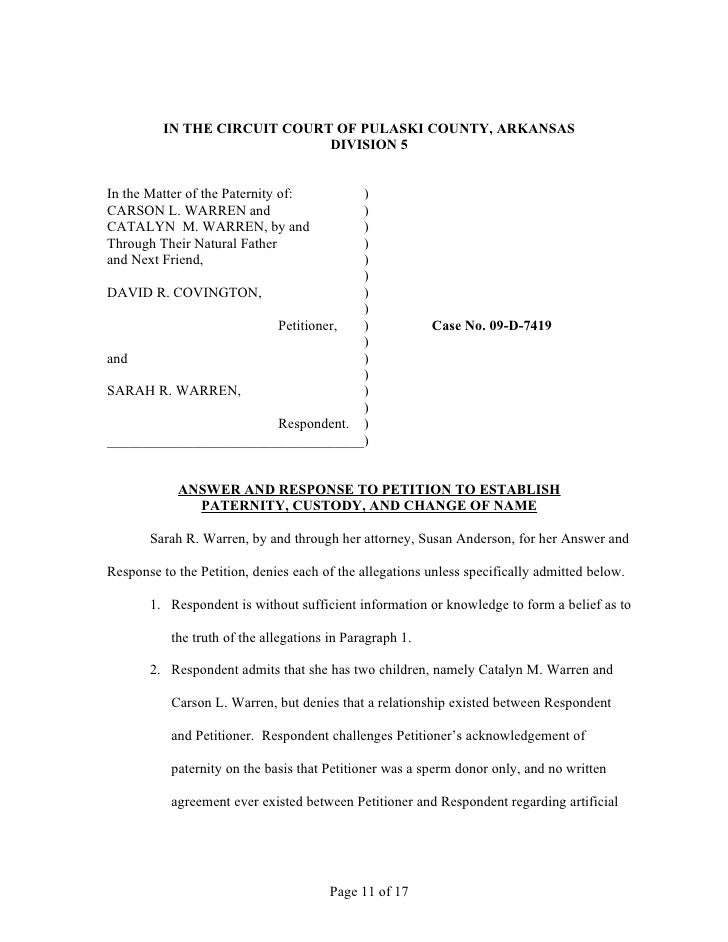 petition to seal form arkansas fall 2009 open memo pleadings arkansas law ai sperm donor petition to seal form arkansas fall 2009 open memo pleadings arkansas law ai sperm donor