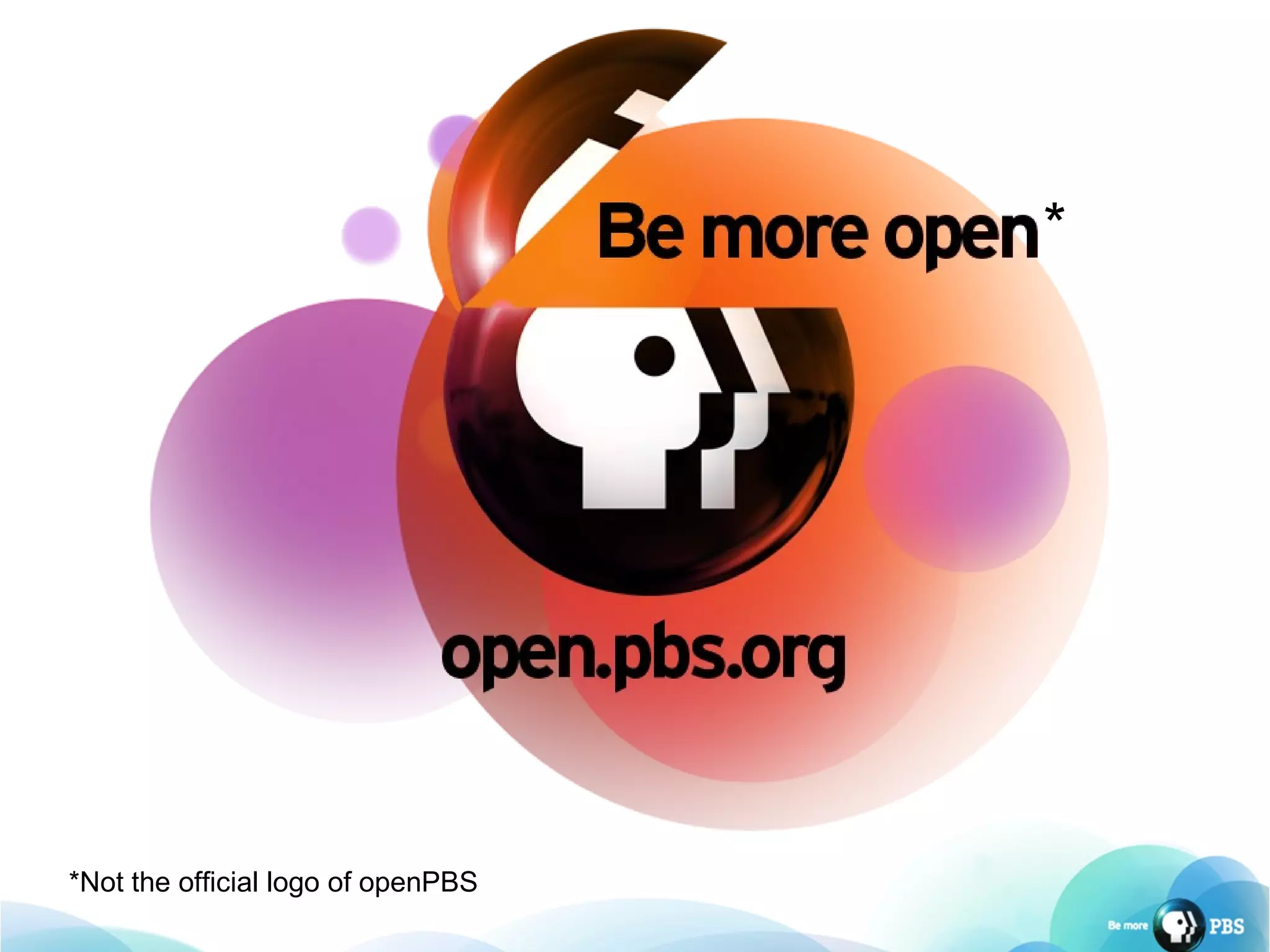 *Not the official logo of openPBS * 