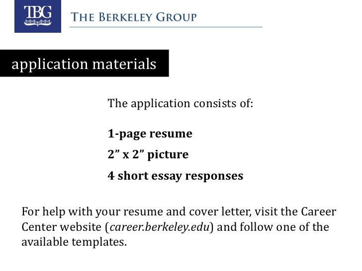 Berkeley career center cover letter