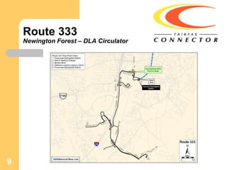 Route 333 Newington Forest – DLA Circulator 