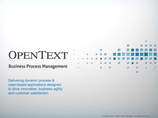 #1 BPM / Workflow Solutionfor Microsoft Recognized BPM Market Leader3400 Customers Globally