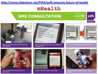 http://www.slideshare.net/PSFK/psfk-presents-future-of-healthmHealth