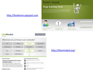 http://foodmovr.appspot.comhttp://likeminded.org/