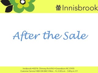 After the Sale
 