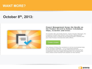 WANT MORE?
October 8th, 2013:
 