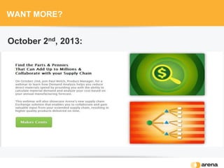 WANT MORE?
October 2nd, 2013:
 