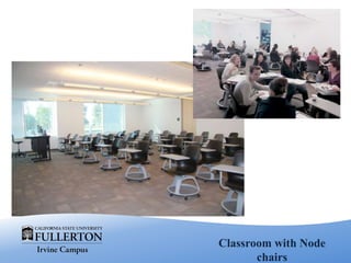 Classroom with Node
chairs
 