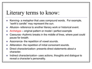 Fall 2014 anglo saxon notes | PPTX