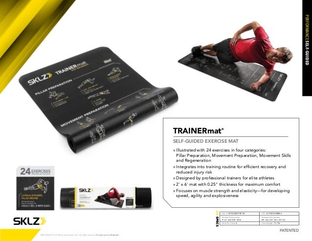 Katalog Trening Opreme Performance Sklz