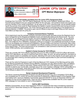 Fall 2018 engineer branch newsletter | PDF