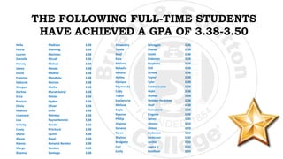 Bryant & Stratton Dean's List & Academic Award Winners - 2nd Fall ...