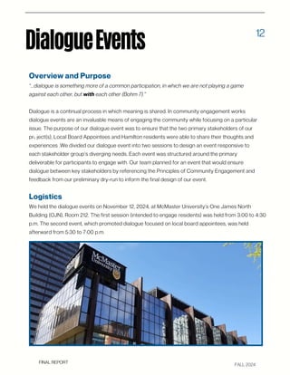 FALL 2024
DialogueEvents
Overview and Purpose
“...dialogue is something more of a common participation, in which we are no...