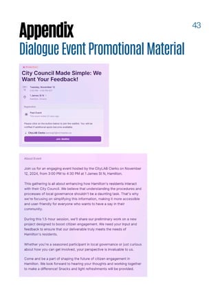 43
Appendix
DialogueEventPromotionalMaterial
 